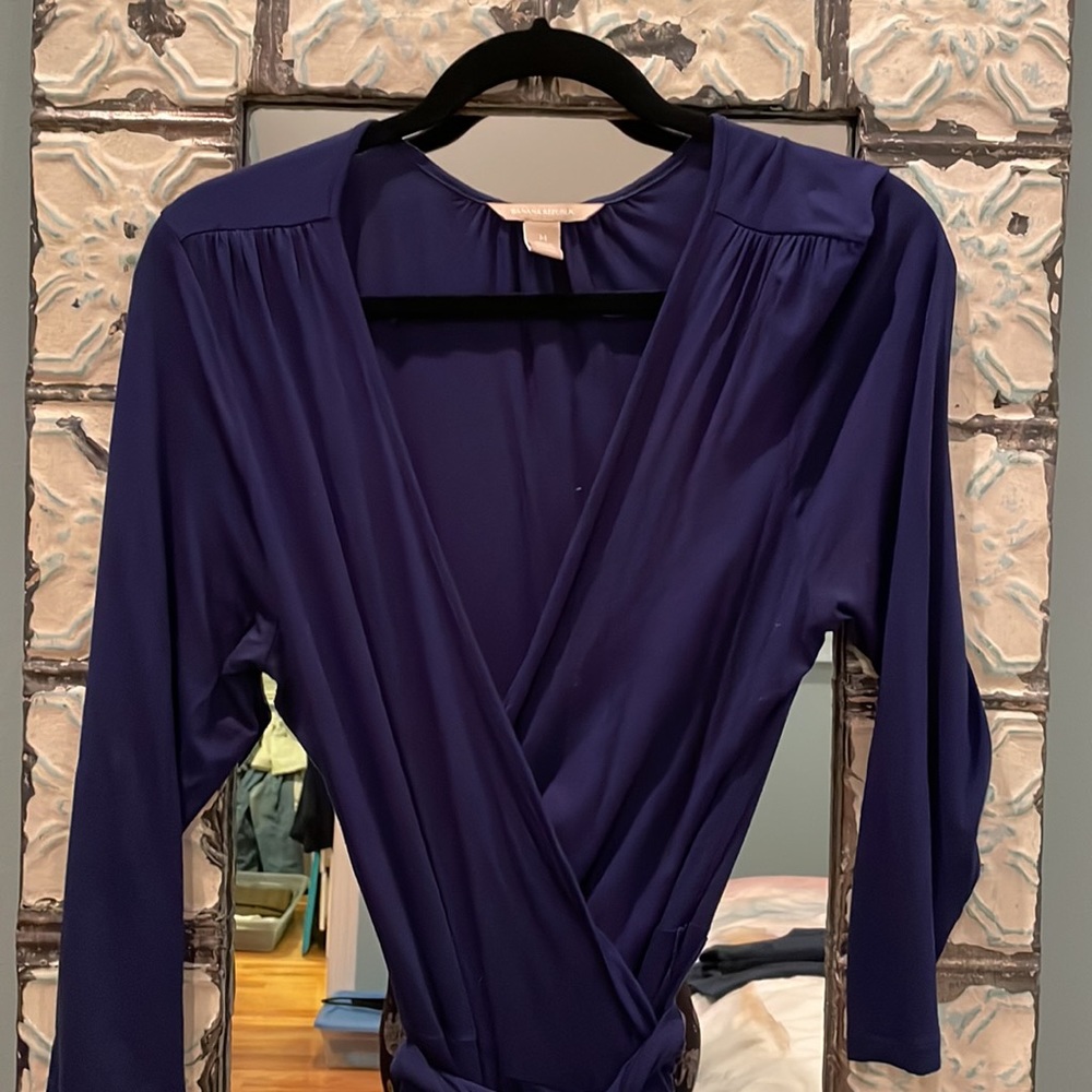 Classic Banana Republic wrap dress